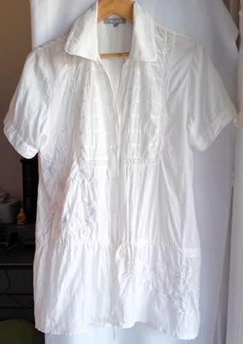 Chemisier blouse blanche