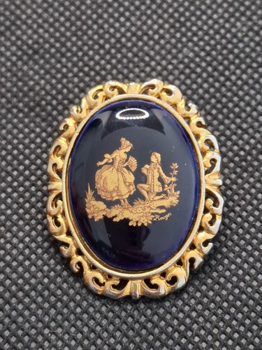 Ancienne broche métal - ancienne, en