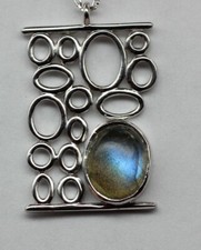 Pendentif Labradorite 925