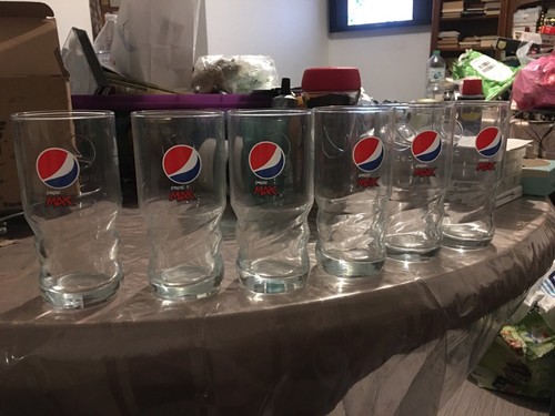 Verres pepsi max neuf - 6,