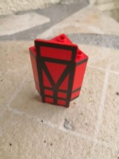RARE mur rouge LEGO Castle red