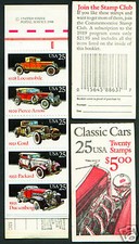 US 1988 #BK164 $5 Classis Cars