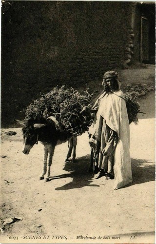 Cpa algeria marchande de - cpa,