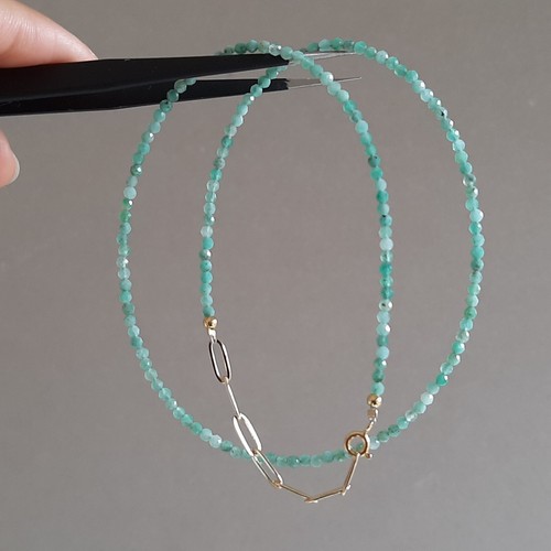 Collier ras cou pierre - collier,
