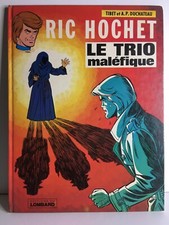 J1 - RIC HOCHET - LE TRIO MALEFIQUE -  ED LOMBARD - TIBET DUCHATEAU - BD