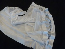 joli jupon vintage  jolie dentelle T 54/56 fait 56/58  taille élastique  ref G25