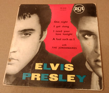 EP  45T  ELVIS PRESLEY "One