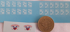 DECALCOMANIE à l eau DECALS