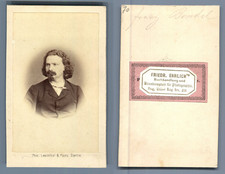 Levinthal et Paetz, Berlin Le pianiste Franz Bendel  CDV vintage albumen carte d