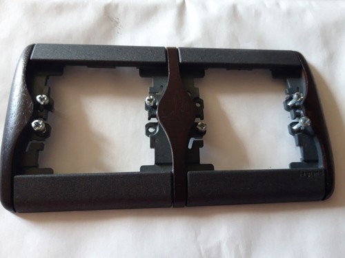 Plaque double horizontale - plaque,