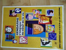 affiche gendarmerie - FORE -