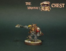 Warhammer 40K Metal Space Wolves Logan Grimnar