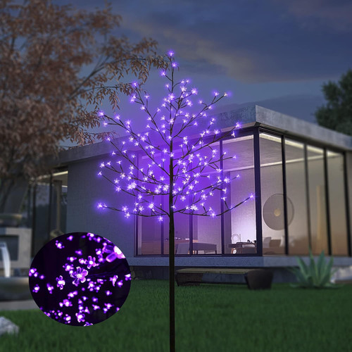 Led solar lighted - solar, cherry