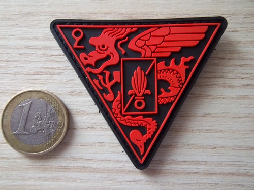 écusson pvc régiment - écusson, 2e
