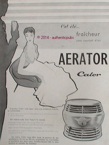 Publicite calor aerator - calor,