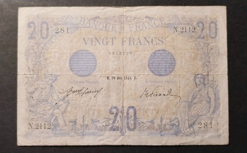 France billet francs - france, de