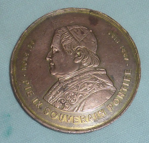 Ancienne médaille pélerinage - ancienne,