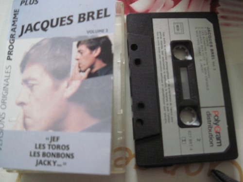 Cassette audio jacques brel - cassette,