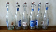 6x BOUTEILLE VERRE (VIDE) LORINA limonade artisanale GEYER & FILS MUNSTER