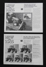 (2) John Deere Neuf Pour 1983