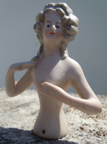 Demi figurine biscuit - , buste