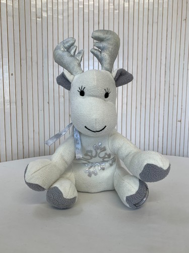 Peluche élan blanc année - peluche,