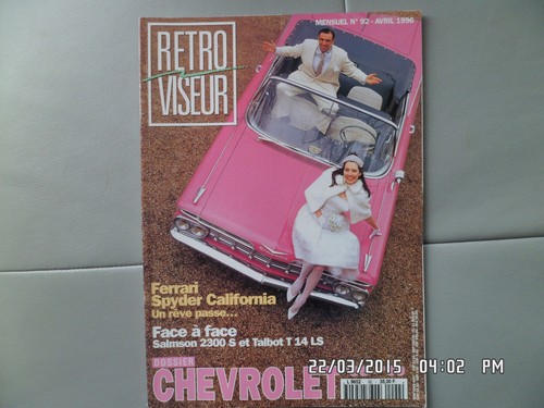 Retroviseur avril 1996 - retroviseur,
