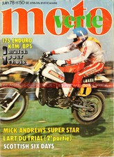 MOTO VERTE  50 KTM 175 GS BPS RS MONTESA 240 Sherpa La Ciotat Motos Mick ANDREWS