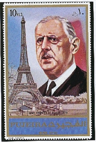Fujeira 1972 gaulle - fujeira-1972-ch, de