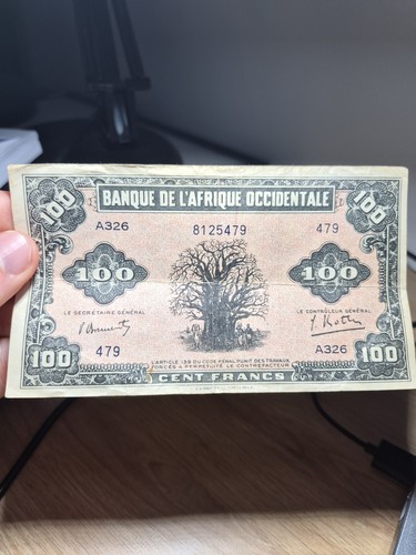 243 banknote billet afrique - banknote,