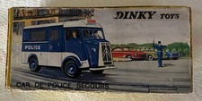 DINKY TOYS # 566 CITROËN TYPE H CAR POLICE ? SECOURS 1962 BOÎTE ? SEULE 1/43