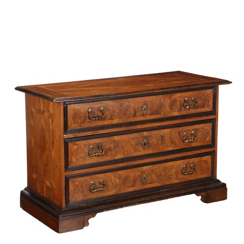 Commode baroque ancienne noyer - commode,