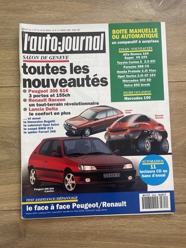 Auto journal 1 - n°4, mars