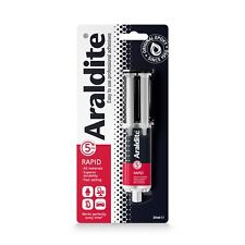 Araldite Rapide 24ml Seringue Colle Forte Durable - Sans Solvant