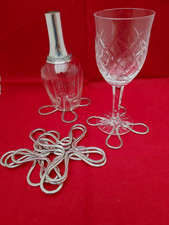 CHRISTOFLE Dessous de Bouteille, Dessous de Verre en Métal argenté Vintage