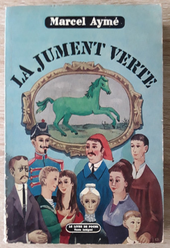Livre jument verte marcel - livre-,