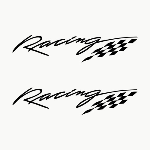 Racing sport tuning stickers - racing,