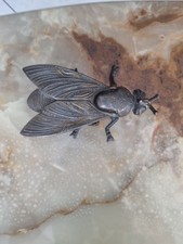 Cendrier En Laiton Vintage En