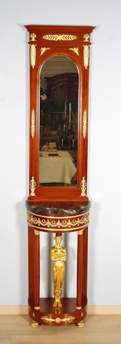 Console miroir style - console, de
