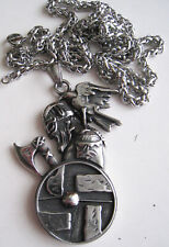 PENDENTIF ACIER INOX   VIKING