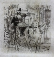 Jean-Emile LABOUREUR Eau-forte