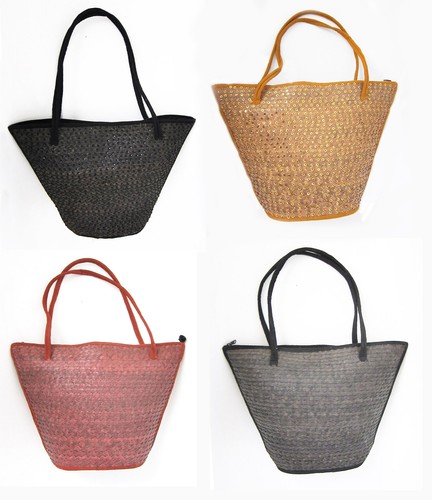 Grand sac bandoulière tissé
