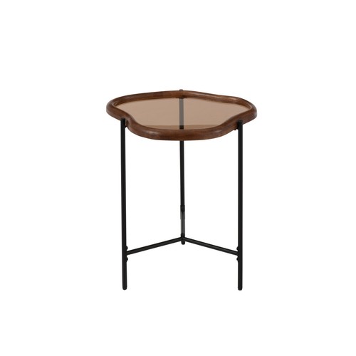 Table basse verre - basse, en