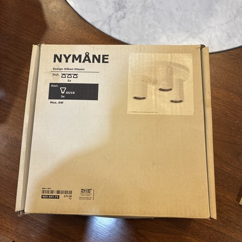 Ikea nymane white - nymane, ceiling