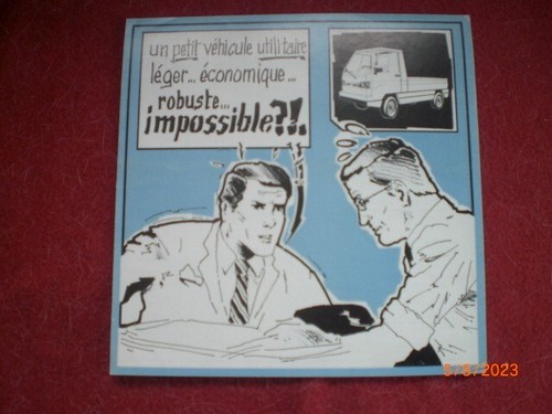 Ancienne brochure - ,