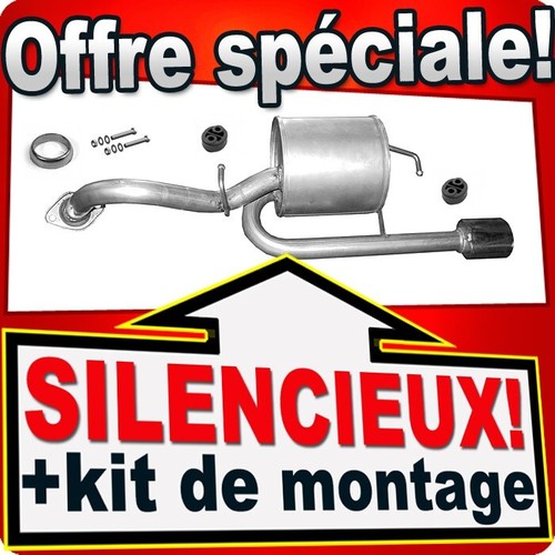 Silencieux arriere pour - pour, toyota