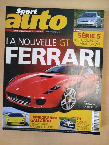 Sport auto 498 juillet 2003 - auto,