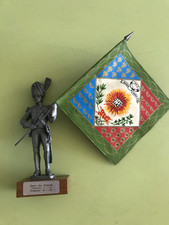 Figurine Les étains du prince - Garde des Consuls (chasseur à pied) Drapeaux