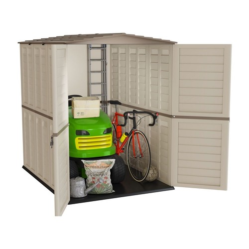 Abri jardin beige 5500l - de,