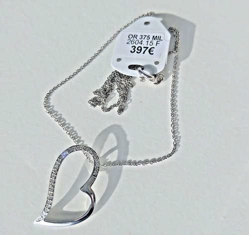 Collier neuf fin blanc - fin,